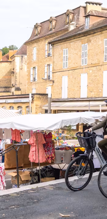 La Flow Velo_Marché de Sarlat à vélo