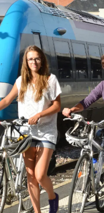 Train + vélo