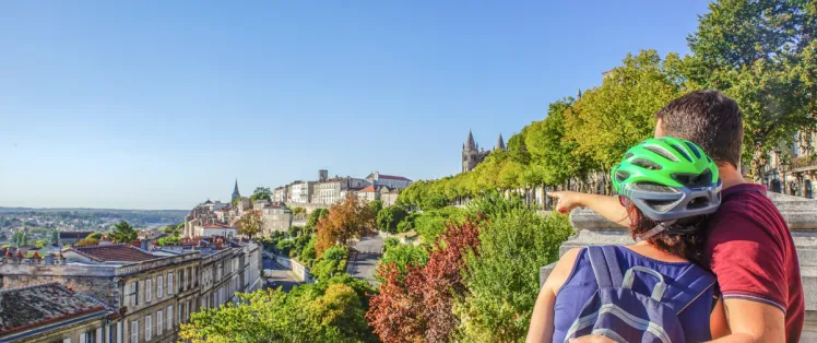 Panorama depuis les hauteurs d'Angoulême