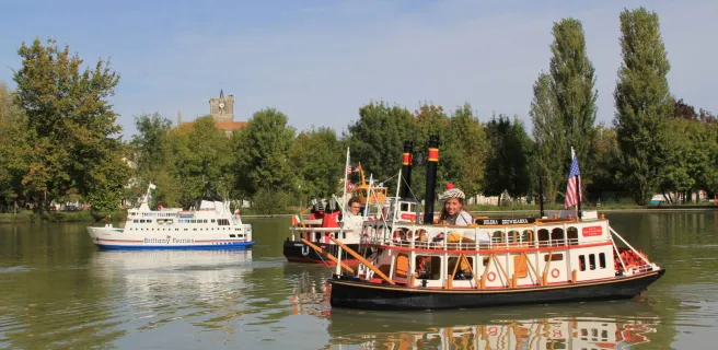 Port Miniature de Saint Savinien - L'île de la Grenouillette