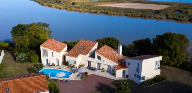 Charentine vue aérienne