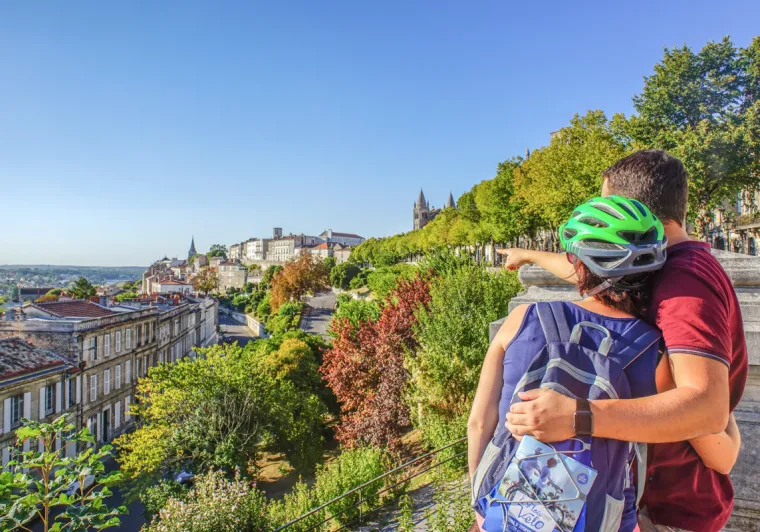 Panorama depuis les hauteurs d'Angoulême