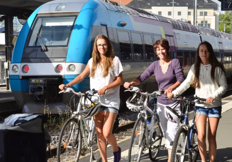 Train + vélo